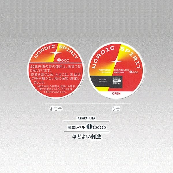 画像1: ノルディックスピリット・トロピカルミックス・ミディアム (1)