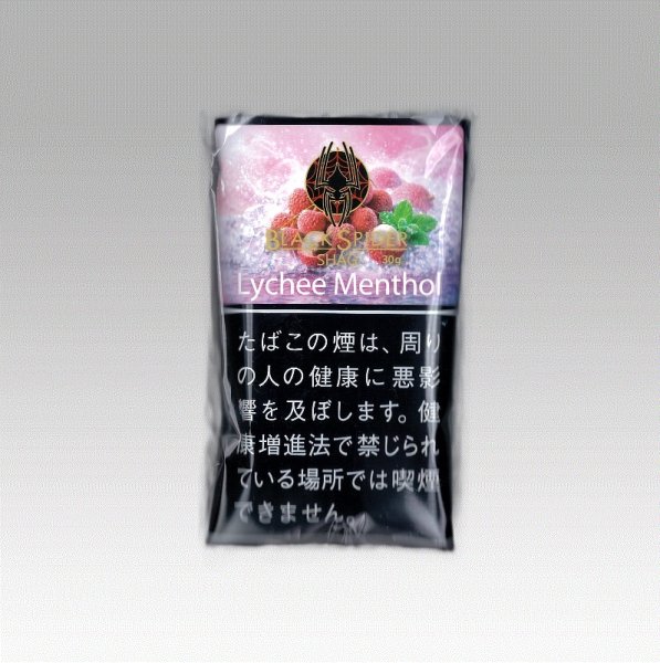 画像1: ブラックスパイダーシャグ・ライチメンソール (1)