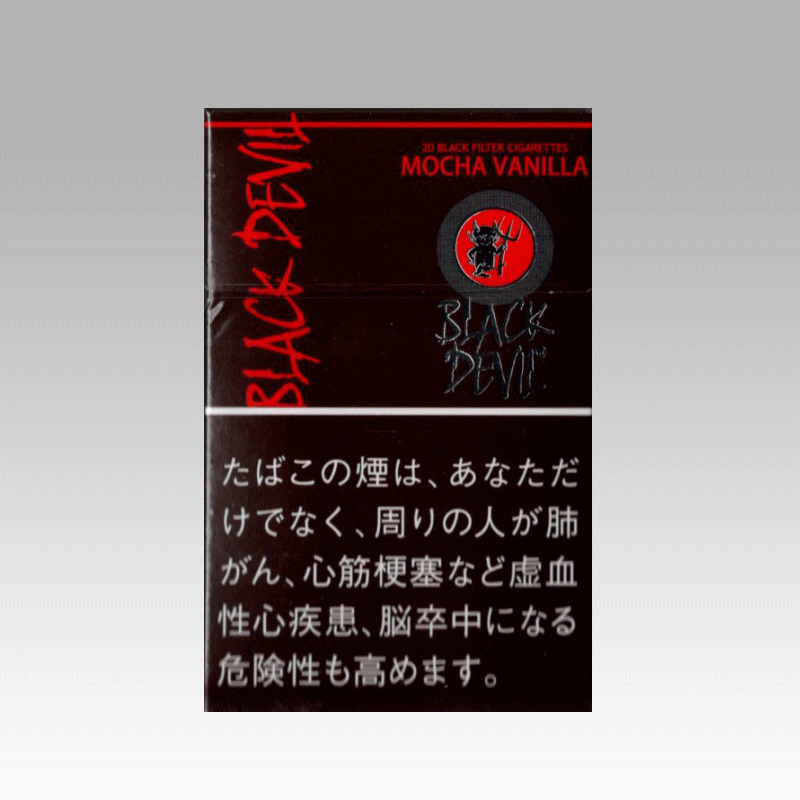 ブラックデビル モカバニラ空き箱100個